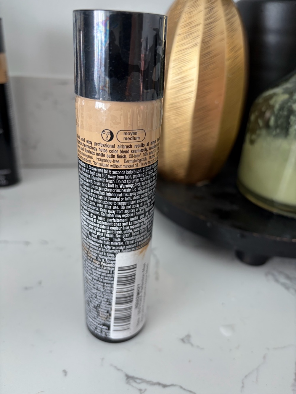 Sephora Perfection Mist Airbrush Foundation shade medium. Sealed. New. - Picture 2 of 2